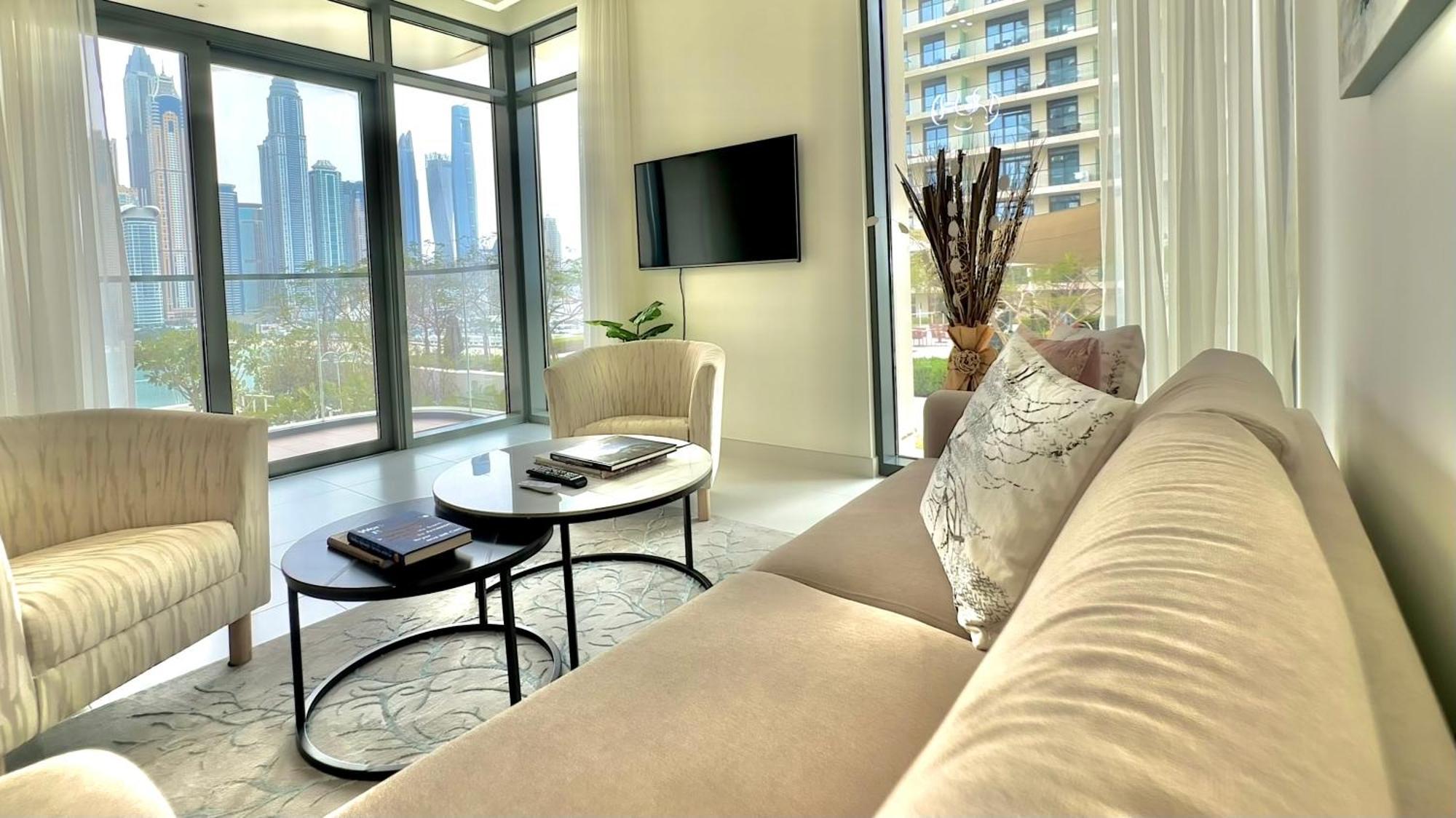 Luxury Beachfront In Marina Vista Tower 2 By Bhavan * Dubai